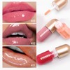 KISSIO KISSIO Lip Plumper,Color Lip Plumper Gloss,Lip Enhancer,Plant Extracts Plumping