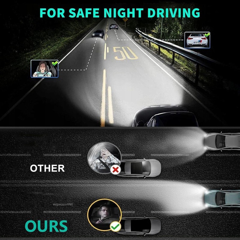 ZYRALUX Compatible For GMC Sierra 1500 2014 2015 High Low