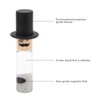 Ferrofluid Display Toy Magnetic Liquid Stress Relief Educational Cylindrical Ferrofluid