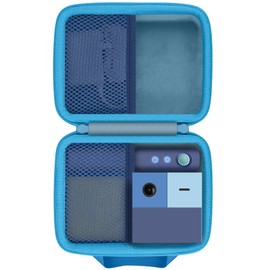 co2CREA Hard Organizer Case Compatible with Nes Playground Game System, Storage Case for Game Console/Remote and Other Accessories, Blue Case