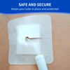 20 Pack, 4" x 4" Sterile Adhesive Border Dressing with