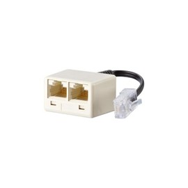 METZ CONNECT Adaptor UAE WE8(4) to 2 x RJ45 - IEC Standard a/b