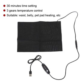Waist Heating Mat, Electrical USB Charging, Fabric Heating, Heating Pillows, Waist Belly Heat Mat