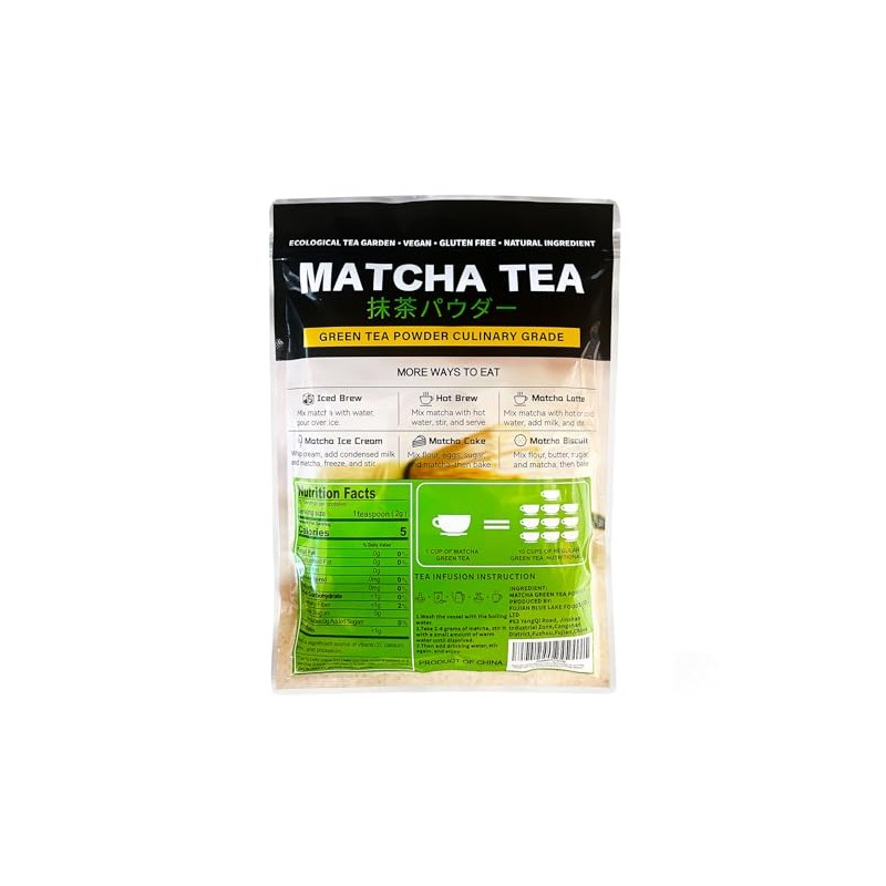 Matcha Green Tea Powder - Culinary Starter for Lattes &