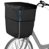 COBIVI Bicycle Basket Cover, 2 Tiers, Front Basket Cover, Waterproof,