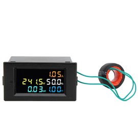 AC LED Power Monitor Multifunctional Digital Voltmeter Current Energy Meter SPM003AC380V