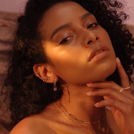 FETTERO Gold Plated Hoop Dangle Earrings Lightweight Drop Huggie Hoop Earrings for Women Hypoallergenic Earrings Dainty Wear -Lock Hoops