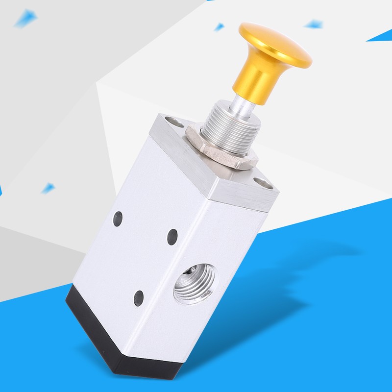 Air Valve TwoPosition ThreeWay Hand Valve Aluminum Alloy Pneumatic Tool