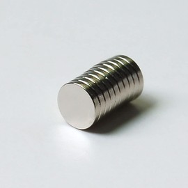 Good-L Neodymium Magnets, Round Shape, Commercial Use, 0.2 inch (6 mm), Thickness 0.04 inch (1 mm) / 30 Pieces