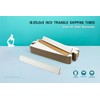kayritonz Triangle Mailing Tube, 18.25x3x3 inch Cardboard Box, 25-Pack