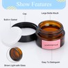 AiQInu Pack of 8 Cream Jars for Filling 20 ml,