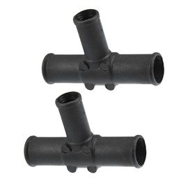 Hihaha No.87248-60460 Heater Hose Tee for Toyota Land Cruiser 1992-2007 / Heater Hose Connector/Durable / 1Set Black