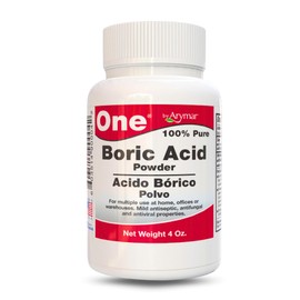 Arymar Boric Powder, Multipurpose Household Cleaner and Freshener, Pure Granular Formula, Versatile Use, Made in The USA (4, Ounces)