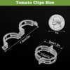 120-Pack Durable Plant Clips for Climbing Plants & Vegetables