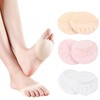 QEDBOJE 3 Pairs Toe Socks Invisible Cotton Toe Cap Forefoot