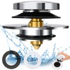 Bathtub Plug Replacement，Drain Stopper for Shower，Pop Up Drain Stopper for