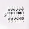Curtain Track Pulley Wheels 20 Pack, Dual‑Wheel Quiet Heavy‑Duty Rollers