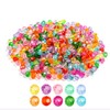Pack of 620 8 mm Crystal Glass Beads, Faceted Glass