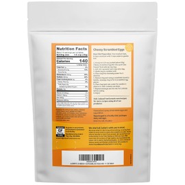 Judee's Gluten Free Cheesy Scrambled Egg Mix, 11oz, Non-GMO, Gluten-Free and Nut-Free Camping Food Essentials, Backpacking Eggs Ideal for Hiking, Camping, and Emergency Preparations, Made in the USA