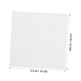 ULTECHNOVO 100pcs Non Woven Makeup Remover Pads Absorbent Face Cleaning Tools Non Woven Fabric Pads for Daily Use