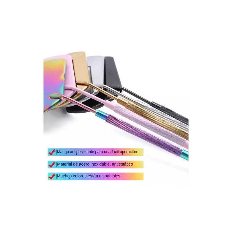 May Espejo Mano Para Inspección Extensiones De Pestañas 1x1 May