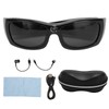 Bluetooth Camera Glasses, Portable HD 1080P Glasses Camera with Headset,