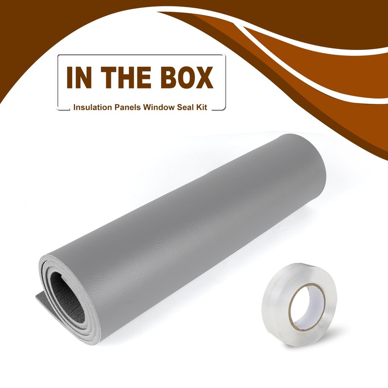BJADE'S Window Air Conditioner Side Insulated Foam Panel,Full Surround Panels