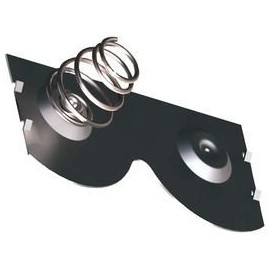 KEYSTONE 5252 DUAL BATTERY CONTACT, D CELLS (5 pieces)