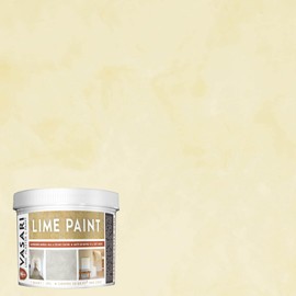 VASARI Lime Plaster & Paint | LIME PAINT | Made from Natural Lime and Powdered Marble | color: Refined Gold #5 | size: 1 Quart