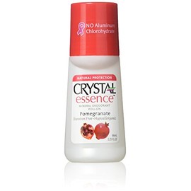 Crystal Deodorant Essence Roll-On 2.25 Ounce Pomegranate (66ml) (2 Pack)