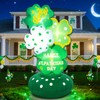 Halfjuly 5.6FT St Patricks Day Inflatables – Inflatable Shamrock Tower