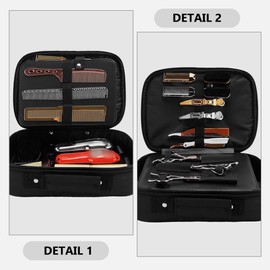 minkissy Hairdressing Kit Hairdresser Bag Barber Tool Case Barber Bag Cosmetology Bag Hairstylist Hairdressing Tool Bags Clipper Bag Storage Bag Electric Clippers Fabric Travel