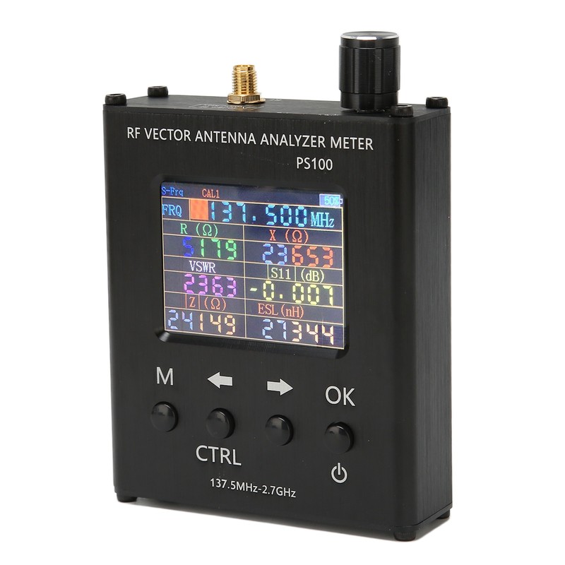 Antenna Analyzer Handheld 137.5MHz‑2.7GHz UV RF Vector Analyzer for Indoor