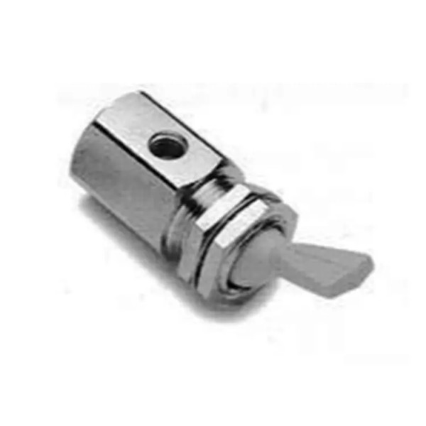 DCI Toggle Valve Hex Body On/Off 2-way, Dental Air or