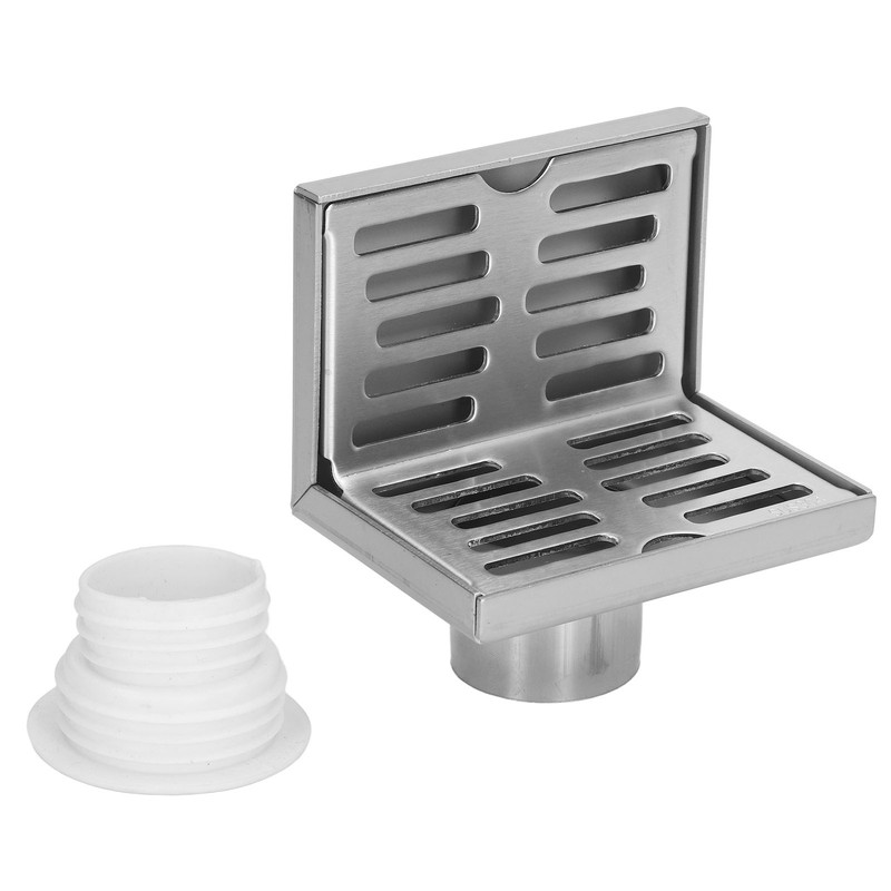 Corner Floor Drain 304 Stainless Steel Surfaces Drawing Process L
