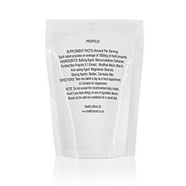 Propolis Health Food Supplement Fresh Bee Resin 1000mg Sample Pack of 7 Tablets Pills HEALTHY MOOD UK