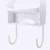 Iron Holder Wall Mounted Heat Resistant Widened Electric Iron Organizer