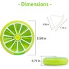 2PCS Pill Organizer Travel Pill Container 7 Compartments Weekly Pill