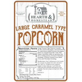 Hearth & Homestead Large Caramel Type Popcorn 2 Lbs