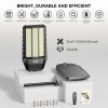 HYKENTE TW024C Motion Sensing Solar IP65 LED Street Light Remote