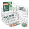 Organizador De Cajones Joyas Maquillaje 25 Pcs De Plástico