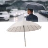 Large Umbrella Automatic Open 16 Ribs Waterproof with Cover Long