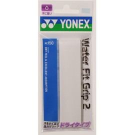 YONEX AC15030 Badminton Grip Tape, Water Fit Grip 2 (Pack of 30), White (011)