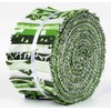 Soimoi 40Pcs Block Print Cotton Precut Fabrics For Quilting Craft