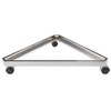 Only Garment Racks #1945C Chrome Triangle Base Triangle Base for