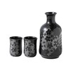 Asayu Japan Sake Bottle and Cups Set