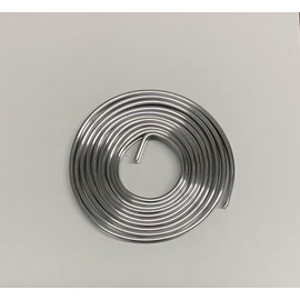 H Came - 3/32 Round - 6ft Lead Came (Rolled & Bagged) by BiNARi Glass Studio