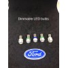 Ford 1967 Ford Trucks Dimming Instrument Cluster LED Bulbs. F100