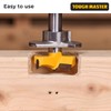 Forstner Bits TOUGH MASTER 5 Piece Carbide Tip, 15mm, 20mm,