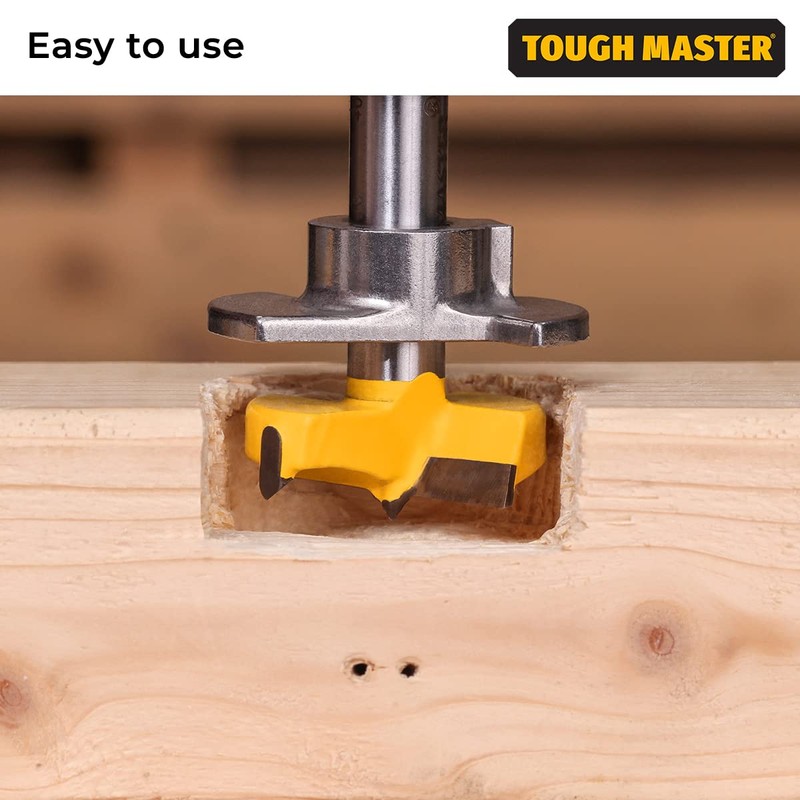 Forstner Bits TOUGH MASTER 5 Piece Carbide Tip, 15mm, 20mm,
